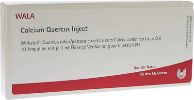 CALCIUM QUERCUS Inject Ampullen