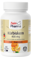 KÜRBISKERN PLUS Zink+Magnesium Kapseln