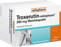 TROXERUTIN-ratiopharm 300 mg Weichkapseln