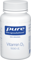 PURE ENCAPSULATIONS Vitamin D3 1000 I.E. Kapseln