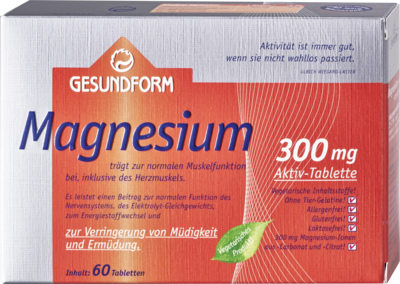 GESUNDFORM Magnesium 300 Tabletten