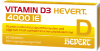 VITAMIN D3 HEVERT 4.000 I.E. Tabletten