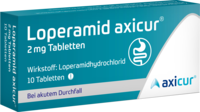 LOPERAMID axicur 2 mg Tabletten