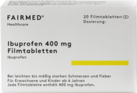 IBUPROFEN 400 mg Filmtabletten