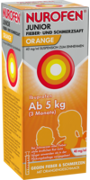 NUROFEN Junior Fieber-u.Schmerzsaft Oran.40 mg/ml