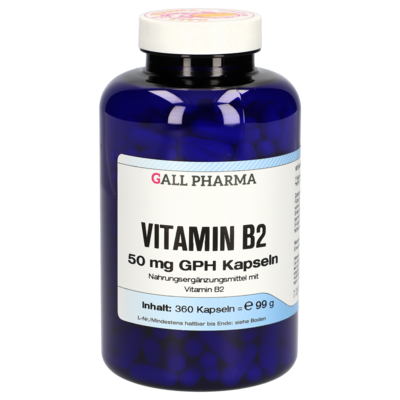 VITAMIN B2 50 mg GPH Kapseln