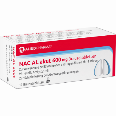NAC AL akut 600 mg Brausetabletten