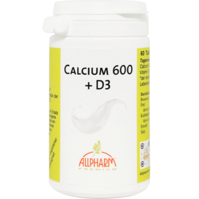 CALCIUM 600 mg+D3 Tabletten