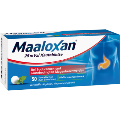 MAALOXAN 25 mVal Kautabletten