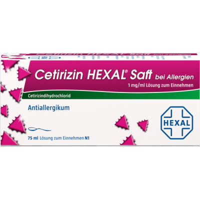 CETIRIZIN HEXAL Saft bei Allergien