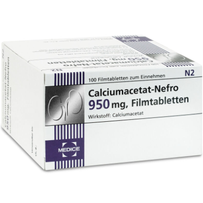 CALCIUMACETAT NEFRO 950 mg Filmtabletten