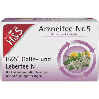 H&S Galle- und Lebertee N Filterbeutel