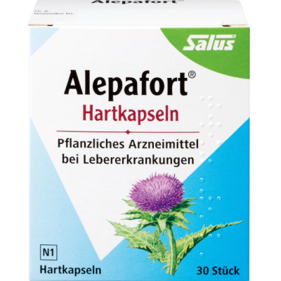 ALEPAFORT Mariendistel Hartkapseln