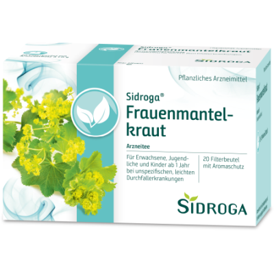 SIDROGA Frauenmantelkraut Tee Filterbeutel