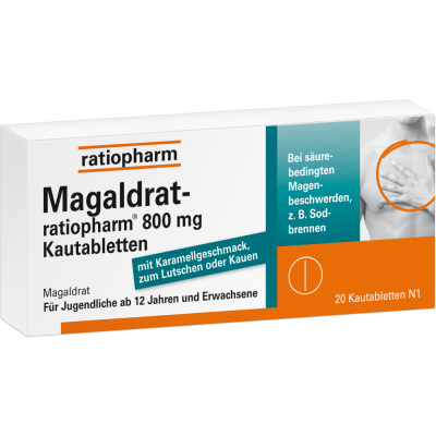 MAGALDRAT-ratiopharm 800 mg Tabletten