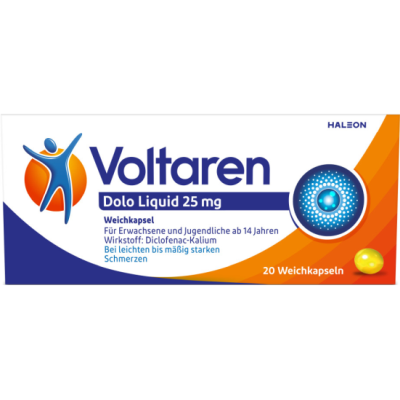 VOLTAREN Dolo Liquid 25 mg Weichkapseln