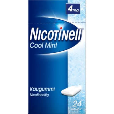 NICOTINELL Kaugummi Cool Mint 4 mg