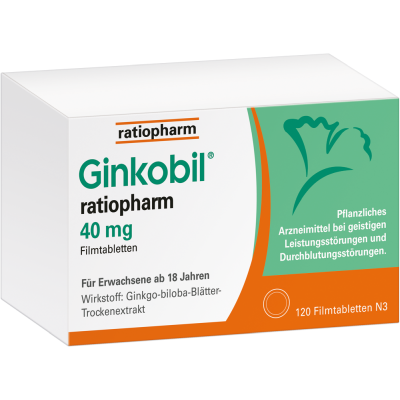 GINKOBIL-ratiopharm 40 mg Filmtabletten