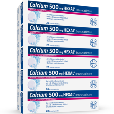 CALCIUM 500 HEXAL Brausetabletten