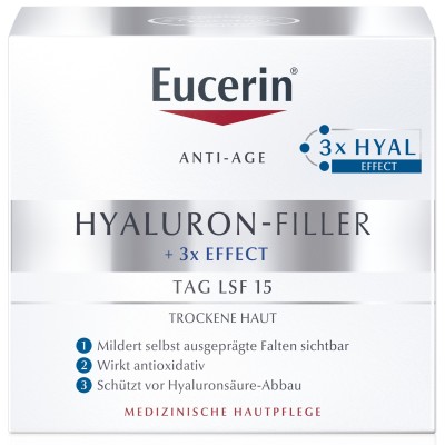 EUCERIN Anti-Age Hyaluron-Filler Tag trockene Haut