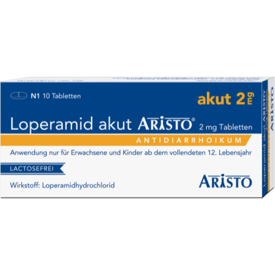 LOPERAMID akut Aristo 2 mg Tabletten