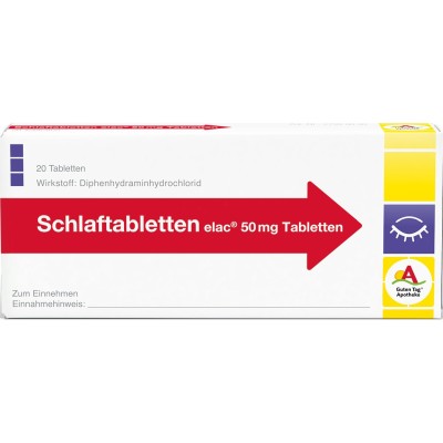 SCHLAFTABLETTEN elac 50 mg