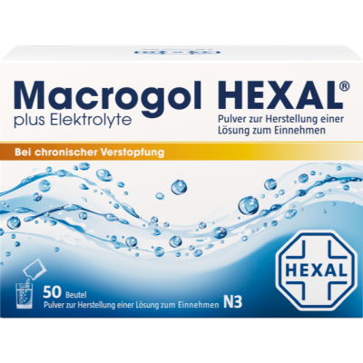 MACROGOL HEXAL plus Elektrolyte Plv.z.H.e.L.z.E.