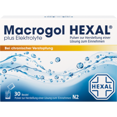 MACROGOL HEXAL plus Elektrolyte Plv.z.H.e.L.z.E.