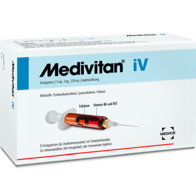 MEDIVITAN iV Injektionslösung in Zweikammerspritze