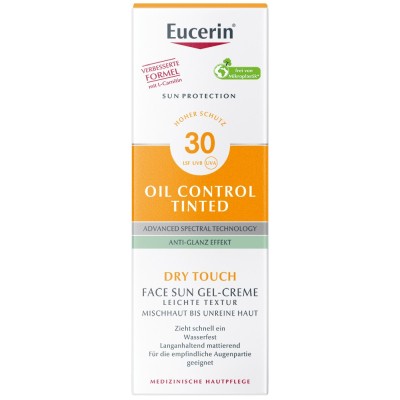 EUCERIN Sun Gel-Creme Oil Contr.Anti-Gl.Eff.LSF 30