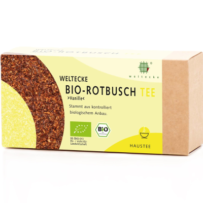 ROTBUSCHTEE Vanille Bio Filterbeutel