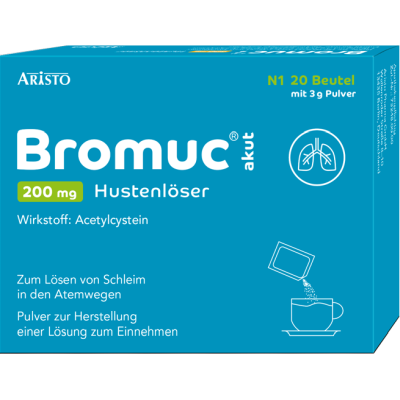 BROMUC akut 200 mg Hustenlöser Plv.z.H.e.L.z.Einn.