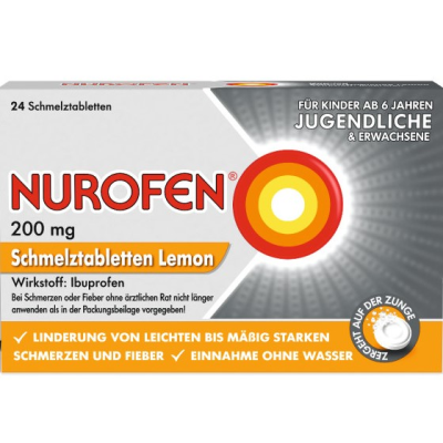 NUROFEN 200 mg Schmelztabletten Lemon