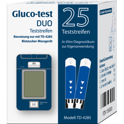 GLUCO TEST DUO Teststreifen