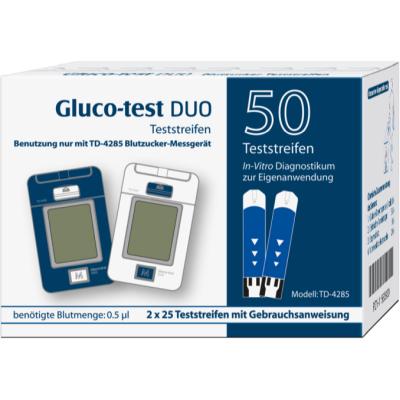 GLUCO TEST DUO Teststreifen