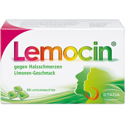 LEMOCIN gegen Halsschmerzen Lutschtabletten