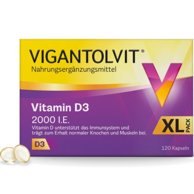 VIGANTOLVIT 2000 I.E. Vitamin D3 Weichkapseln