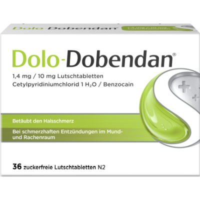 DOLO-DOBENDAN 1,4 mg/10 mg Lutschtabletten