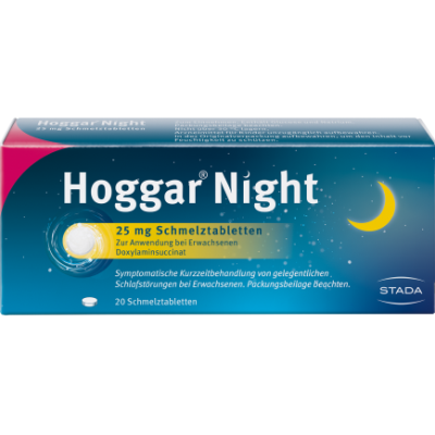 HOGGAR Night 25 mg Schmelztabletten