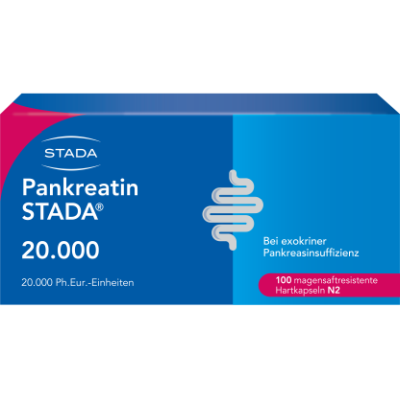 PANKREATIN STADA 20.000 magensaftres.Hartkapseln