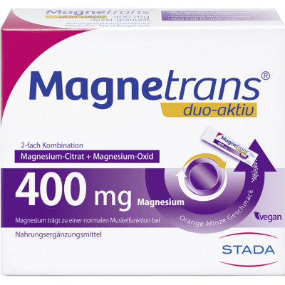 MAGNETRANS duo-aktiv 400 mg Sticks