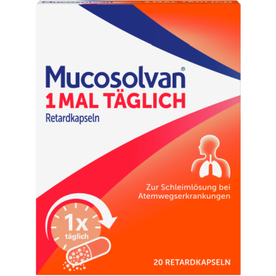 MUCOSOLVAN 1mal täglich Retardkapseln