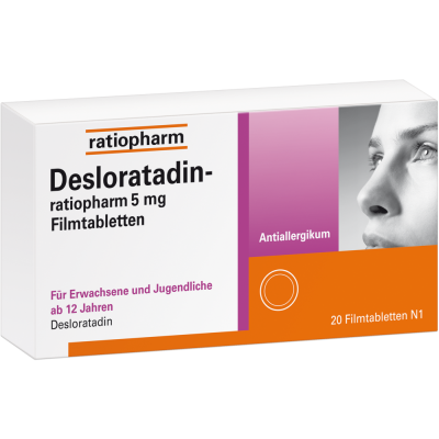 DESLORATADIN-ratiopharm 5 mg Filmtabletten