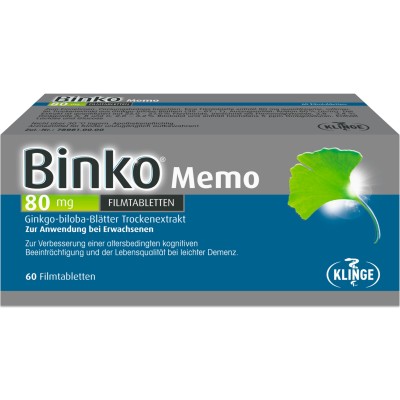 BINKO Memo 80 mg Filmtabletten