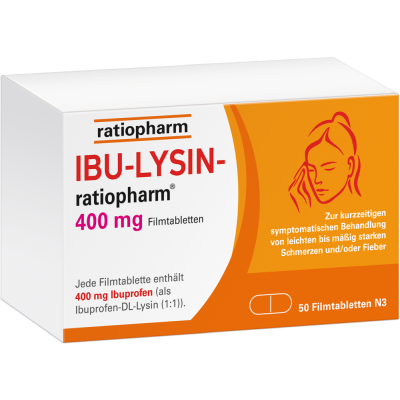 IBU-LYSIN-ratiopharm 400 mg Filmtabletten