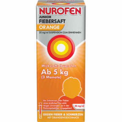 NUROFEN Junior Fiebersaft Orange 20 mg/ml