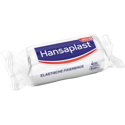 HANSAPLAST elastische Fixierb.gekreppt 8 cmx4 m