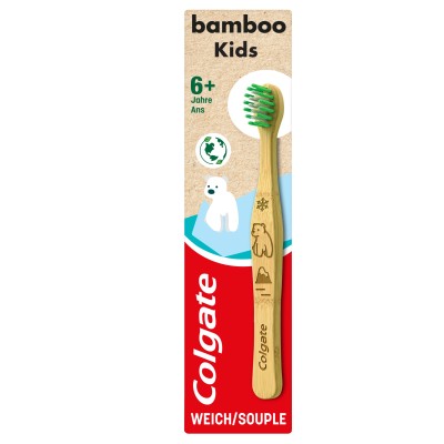 COLGATE Bamboo Kids Zahnbürste sanft