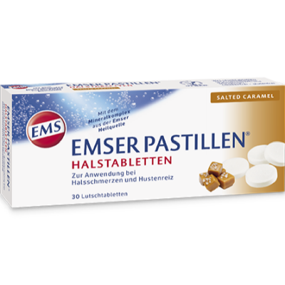 EMSER Pastillen Halstabletten salted Caramel