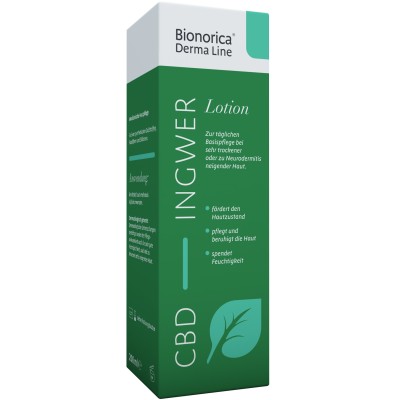 BIONORICA Derma Line Ingwer-CBD Lotion